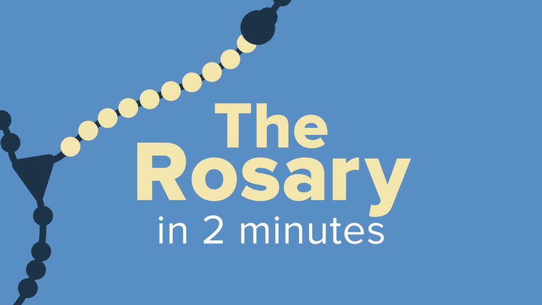 The Rosary in Two Minutes
